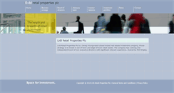 Desktop Screenshot of lxbproperties.com